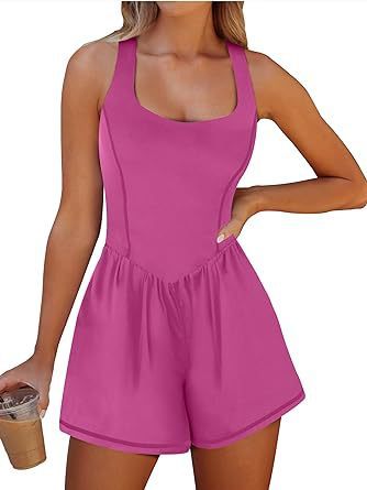 Tennis Romper with Built in Shorts and Pocket